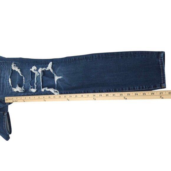 American Eagle 360 Next Level Stretch Hi Rise Jegging Womens 8 Denim Jeans - Picture 5 of 15